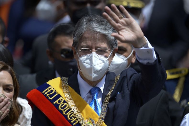 El presidente de Ecuador, Guillermo Lasso.