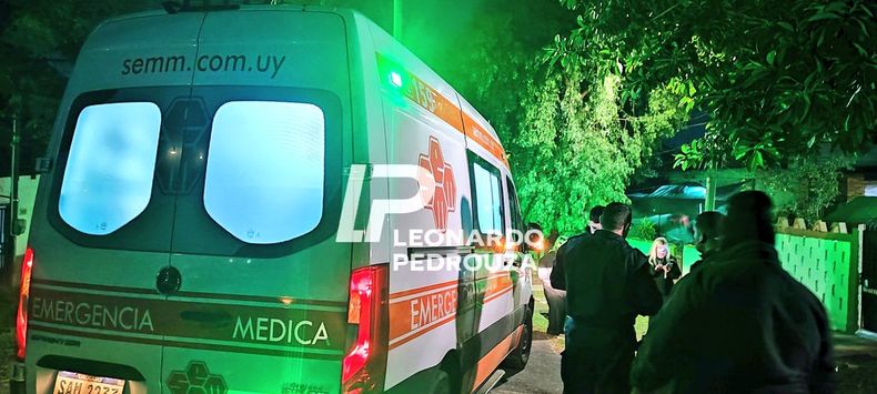Una mujer resultó herida en la espalda por una bala perdida en La Teja