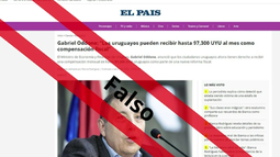 El Ministerio de Economía alerta sobre estafa en internet que usa imagen de Gabriel Oddone