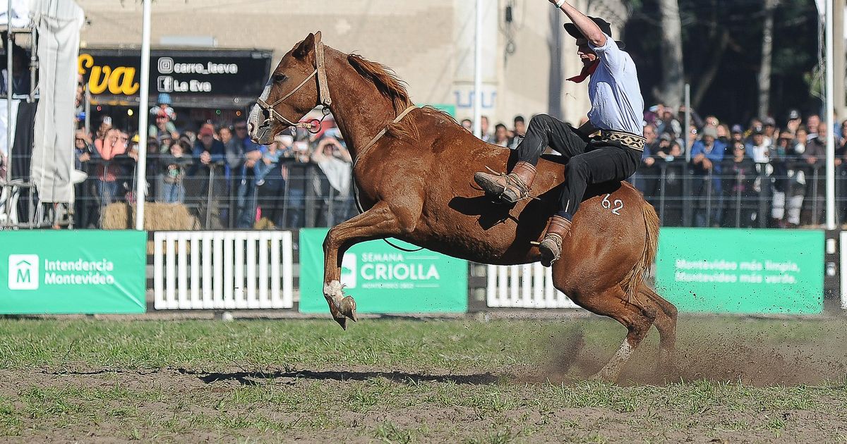 Se suspendieron las jineteadas de este domingo en la Semana Criolla del Prado