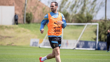El capitán de la selección uruguaya, Diego Godín.
