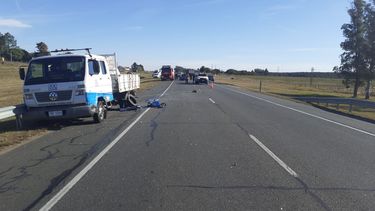 El hecho se registró a la altura del kilómetro 60 de la Ruta 8.