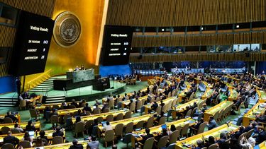 Asamblea General votó a favor de la adhesión de Palestina como estado de la ONU | AFP