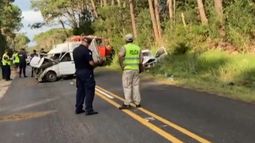 Choque frontal en Rocha: hay un fallecido y tres heridos