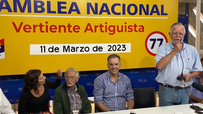 Vertiente Artiguista definió su apoyo a Yamandú Orsi