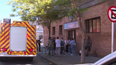 bomberos controlo un incendio en un refugio del mides en el barrio bella vista