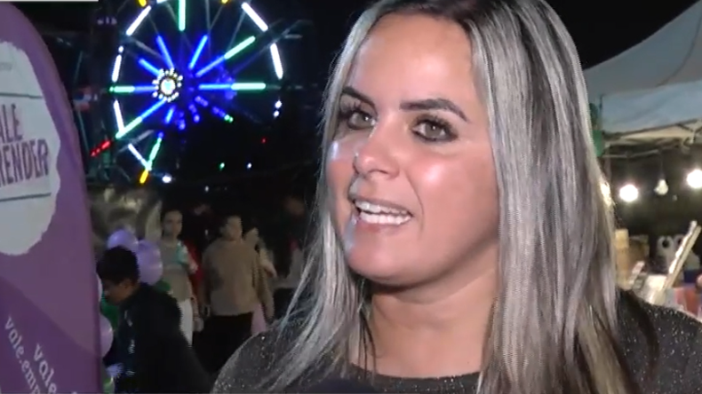 Música en vivo, torta y una fiesta popular: así festejó sus 40 años Valentina Dos Santos
