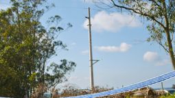 Cerro Áspero, una localidad rural de Rocha, ya tiene luz eléctrica