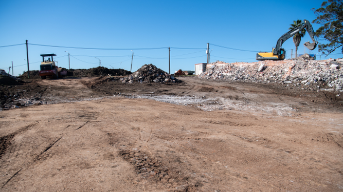 Demolición del Parador del Cerro