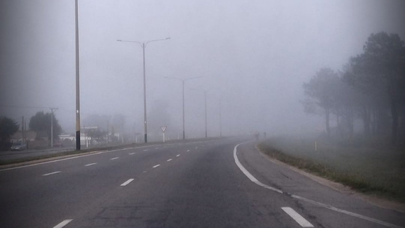 Pronóstico Inumet: martes con mucha niebla, 99% de humedad y mínimas de 2°C
