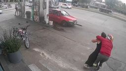 Así fue la rapiña cometida contra una estación de servicio en Bella Italia