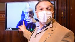 Umpiérrez y Lafluf negaron presión de Presidencia por fideicomiso