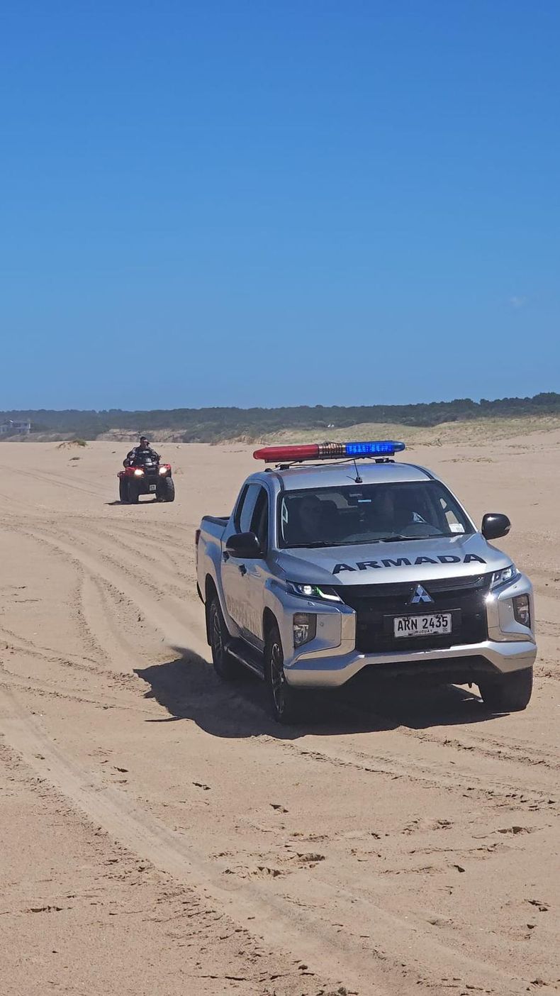 Encontraron un cuerpo próximo a la laguna Garzón y llevaría "varios días en el mar"