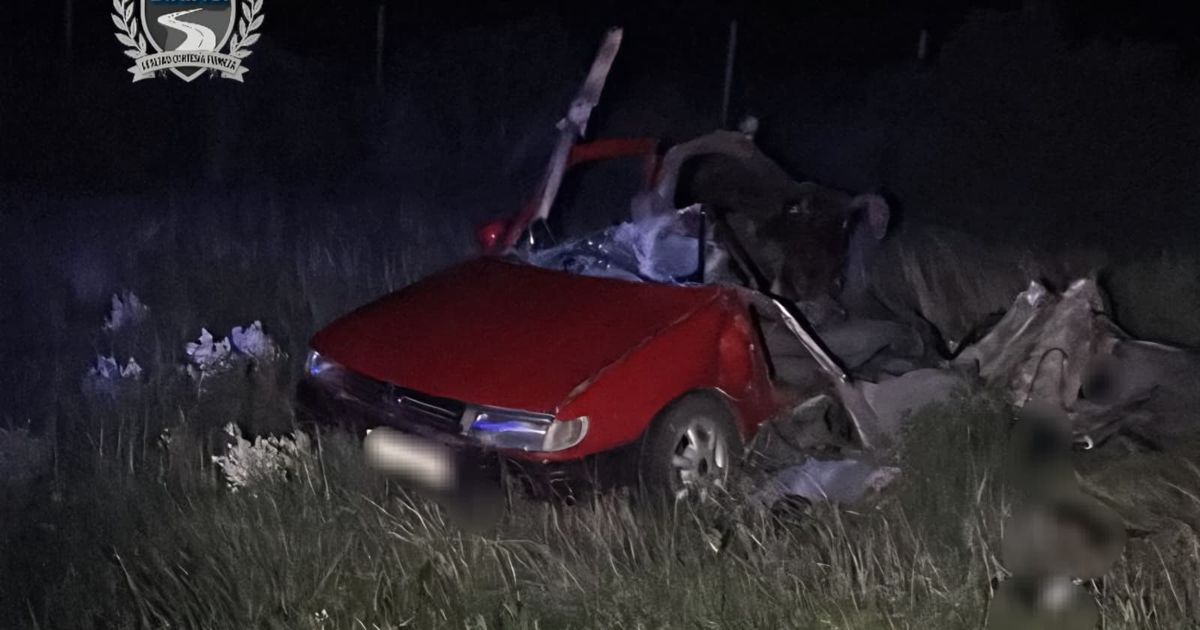 Cinco fallecidos, entre ellos dos menores, en siniestro de tránsito en Ruta 56 en Florida