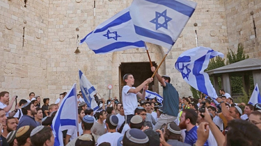 jerusalen en alerta antes de marcha de las banderas de israel