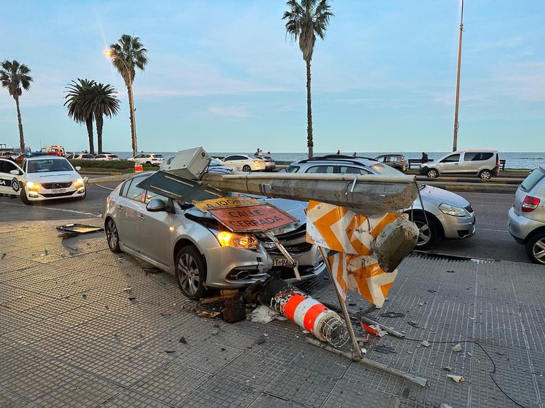 Accidente en Punta Carretas