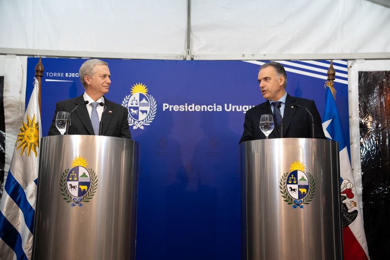 Orsi anunció que Uruguay y Chile avanzarán en nuevos acuerdos sobre seguridad e infraestructura