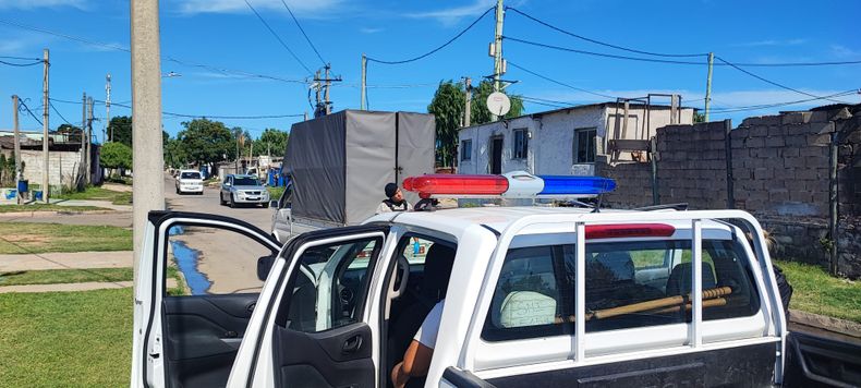 Robo en Marconi: delincuentes asaltaron a dos trabajadores y se llevaron un camión con seis sommiers