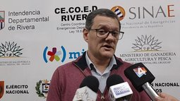 Cecoed de Rivera en alerta tras anuncio de precipitaciones.