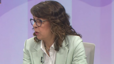 Presidenta de la Caja de Profesionales, Virginia Romero