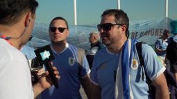 Así fue el gran banderazo uruguayo de Canal 4 en Qatar