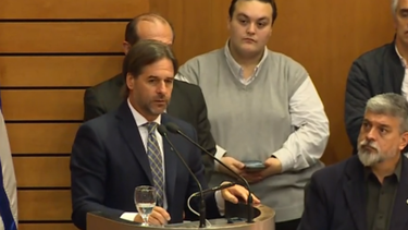 Lacalle se dirigió al Frente Amplio por la muerte de Astori.