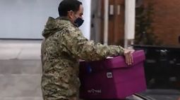 Realizaron un nuevo operativo de distribución de vacunas de Pfizer