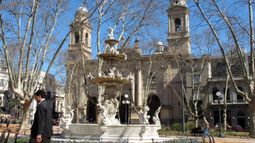 Comenzaron las obras de reforma en la Plaza Constitución