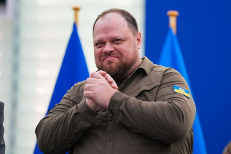 El presidente del Parlamento de Ucrania, Ruslan Stefanchuk.