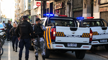 Tiroteo en Ciudad Vieja: detuvieron a un hombre tras un disparo y analizan cámaras de vigilancia