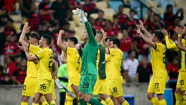 Peñarol venció a Flamengo en Río de Janeiro