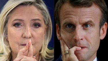 Macron y Le Pen, los dos nombres en carrera para la presidencia de Francia de cara al próximo período.