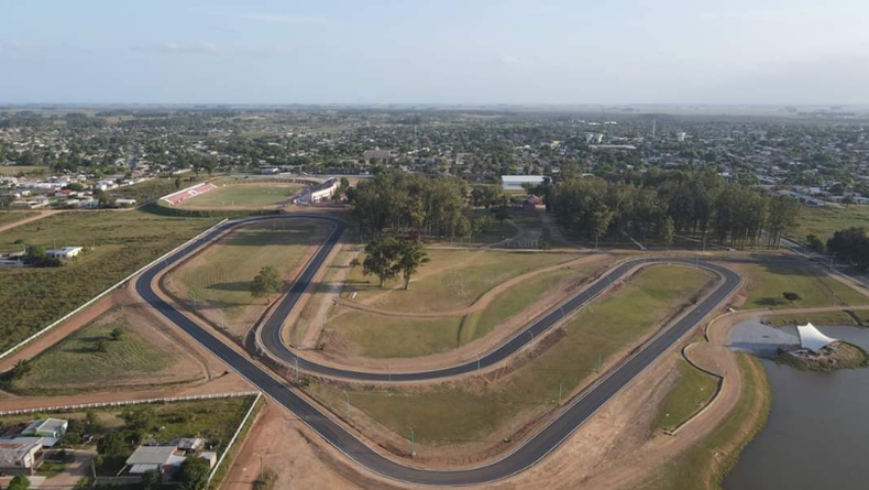 Nueva pista de ciclismo en Treinta y Tres