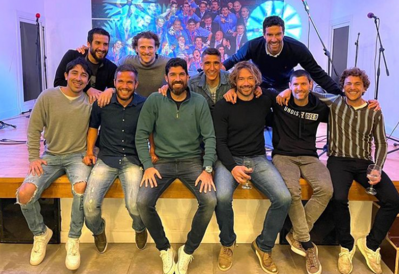 Campeones del 2011 celebraron su amistad con un encuentro