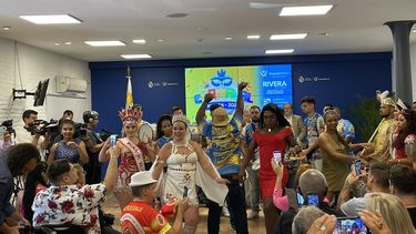 Lanzaron el Carnaval de Rivera 2023 en Montevideo.