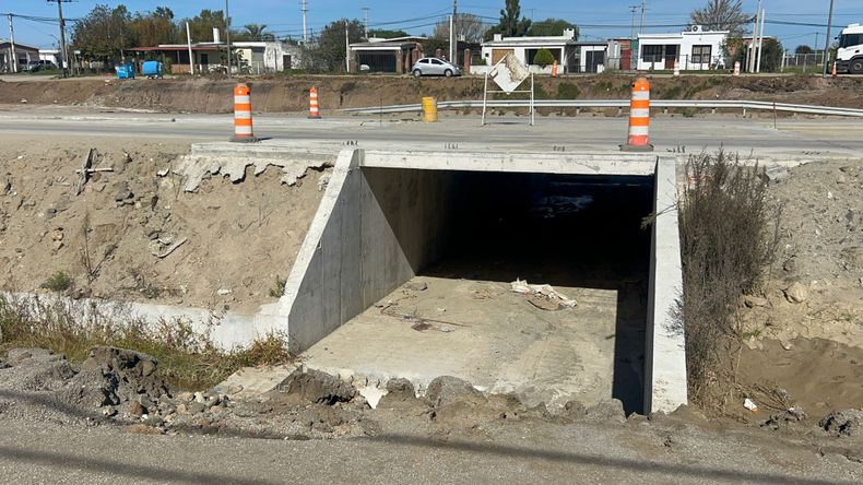 Un hombre de 63 años murió tras caer en un pasaje en obra en ruta 5,  Florida