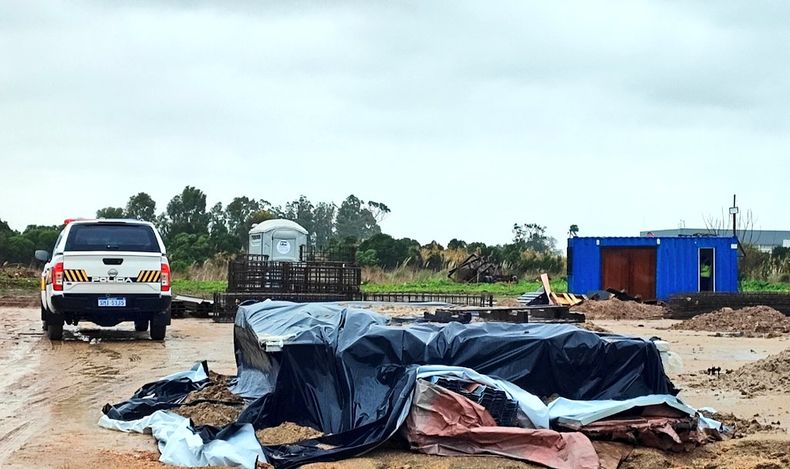 Delincuentes robaron en una obra en construcción: se llevaron materiales por un valor de 20.000 dólares