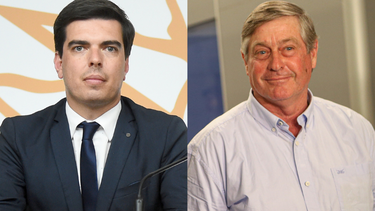 Intendentes electos Emiliano Soravilla y Guillermo Besozzi.&nbsp;