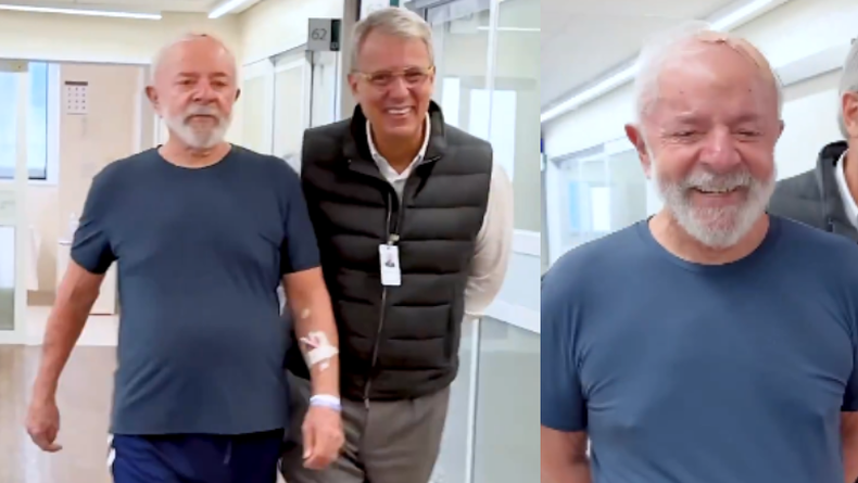 L Cido Y Caminando Lula Da Silva Sigue Internado En Hospital Tras