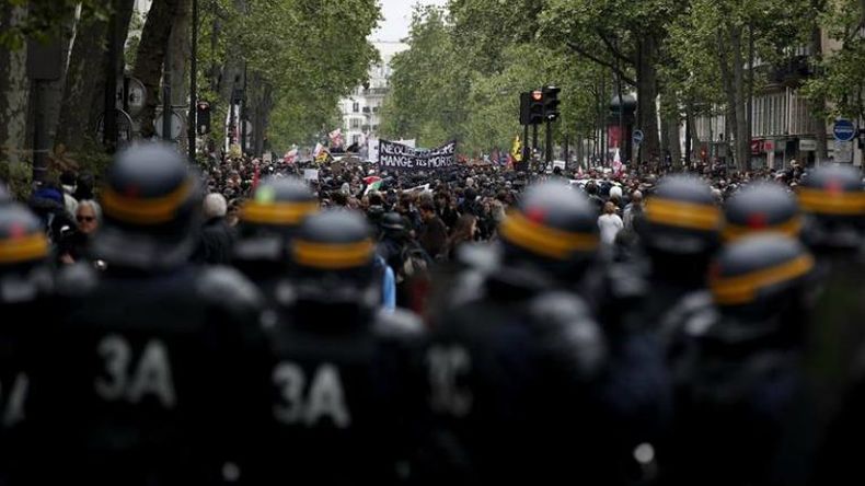 Operativo en Paris en busca de sospechosos
