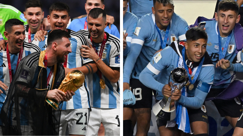 Uruguay Sub-20 es campeón tras vencer a Italia en la final - Los