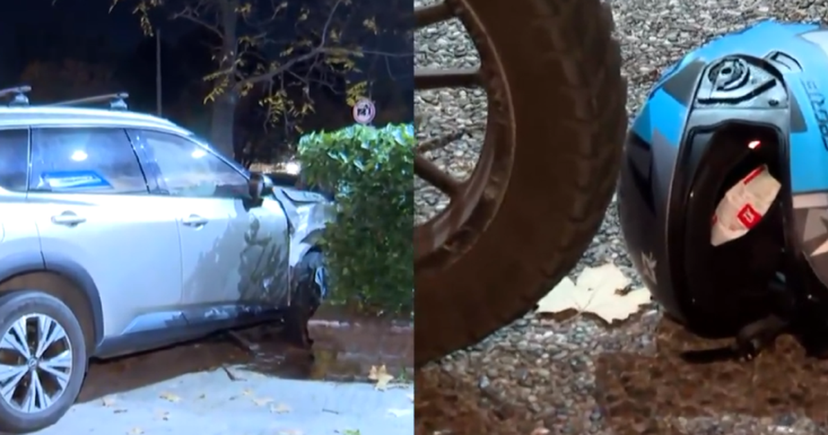 Persecución policial en Pocitos terminó con una moto contra una camioneta, un menor grave y un prófugo