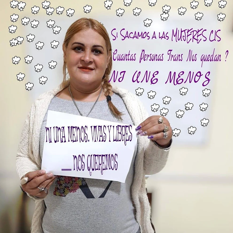Alejandra Ironici era una activista trans y fue v&iacute;ctima de un transfemicidio en Argentina.