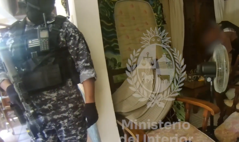 Operación Blindaje: se conocieron las imágenes del allanamiento realizado en El Pinar