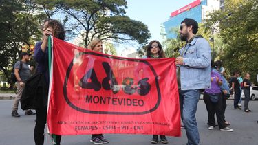 Rige paro de Secundaria y UTU en Montevideo por el Día del Detenido Desaparecido de la Enseñanza