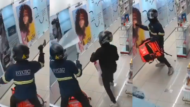 Robo piraña en Carrasco. Robo piraña en Carrasco.