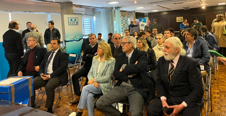 OSE realizó la apertura de ofertas para la construcción del proyecto Arazatí.