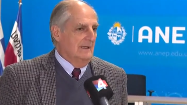 El consejero de la ANEP Juan Gabito, criticó posible paro docente.&nbsp;