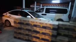 Incautaron contrabando de bebidas por un valor de 100 mil pesos