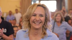 Precandidata del Partido Nacional, Laura Raffo.